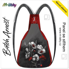 MOB Panel batoh Arnošt - máky panel se střihem na objednávku