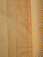 BL Drobné puntíky -  oranžové 100% bavlna šíře 140 cm