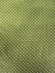 BL Drobné puntíky -  zelené 100% bavlna šíře 140 cm