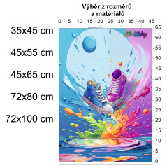 MOB Panel  - výběr z rozměrů - tenisky Materiál - výběr z variant