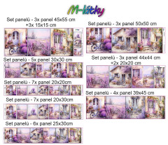 Set panelů dle výběru - magická zvířata (lev, liška, kočka, jaguár, vlk) (4)