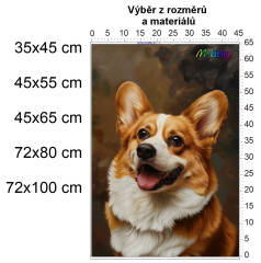 OB Panel  - výběr z rozměrů - Corgi Materiál - výběr z variant
