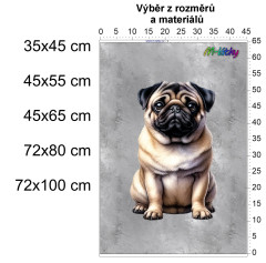 MOB Panel - výběr z rozměrů - Mops Materiál - výběr z variant