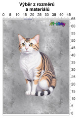 MOB Panel - výběr z rozměrů - Napoleonská kočka Materiál - výběr z variant