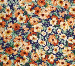 OC Radiance - barevné květy 100%  viskoza