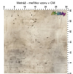OB Metráž vintage grunge (béžová) náš tisk na objednávku – výběr z materiálů