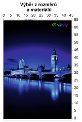 MOB Panel - výběr z rozměrů - Londýn Materiál - výběr z variant