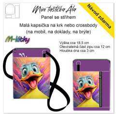 OB Panel - Taštička Ála (obal na mobil) - Kachna návod k panelu zdarma - více v popisu produktu