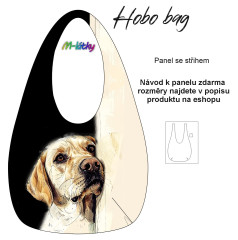 Panel k ušití  - Hobo bag  (nákupní taška) - Brooklyn (3)