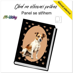 MOB Panel k ušití - obal na očkovací průkaz - Jack Russel kočárkovina