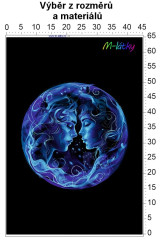 OB Panel - výběr z rozměrů - Znamení zvěrokruhu - Blíženci Materiál - výběr z variant