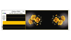 Panel k ušití  - nákupní taška/nákupní taška s prodluženými uchy - výběr z typu a materiálů  - Růže (1)