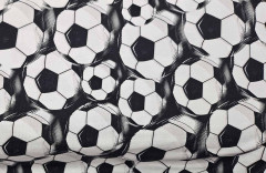 OC Úplet - fotbalové míče -  digitální tisk 95% bavlna 5% elastan