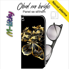 OB Panel - obal na brýle - Motýl tisk na objednávku