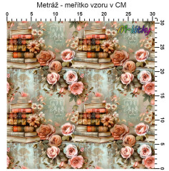 OB Metráž Knihy v růžích náš tisk na objednávku – výběr z materiálů