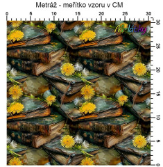 OB Metráž Knihy v pampeliškách náš tisk na objednávku – výběr z materiálů