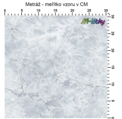 OB Metráž námraza náš tisk na objednávku – výběr z materiálů