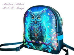 D - Panel k ušití - batůžek  Everyday + bonusový panel 30x30 cm - střih Martina Alblová (4)