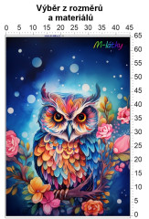 OB Panel - výběr z rozměrů - Sova Materiál - výběr z variant