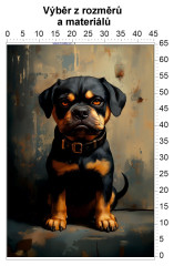 MOB Panel - výběr z rozměrů - Rotvajler Materiál - výběr z variant