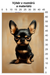 MOB Panel - výběr z rozměrů - Čivava Materiál - výběr z variant