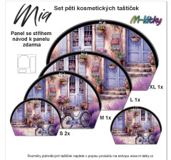 OB Kosmetická taštička Mia - Provance Návod zdarma – tisk na objednávku – výběr z variant