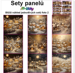 OB Set panelů dle výběru - Zimní domečky na objednávku - výběr z rozměrů a materiálů - vzhled jednotlivých setů foto 2