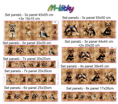 Set panelů dle výběru - Francouzský buldoček (2)