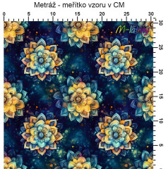 OB Metráž Mandaly náš tisk na objednávku – výběr z materiálů