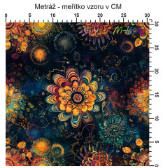 OB Vzor - Mandaly výběr z variant materiálu - vlastní tisk na objednávku
