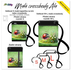 MOB Panel - Taštička Ála (obal na mobil) - beruška návod k panelu zdarma - více v popisu produktu