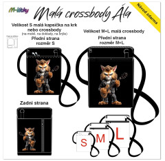 MOB Panel - Taštička Ála (obal na mobil) - Kocour rocker návod k panelu zdarma - více v popisu produktu