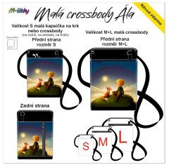 MOB Panel - Malá crossbody Ála - výběr z rozměrů - Malý princ návod k panelu zdarma - více v popisu produktu