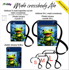 OB Panel - Taštička Ála (obal na mobil) - Žába návod k panelu zdarma - více v popisu produktu