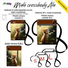 Panel - Taštička Ála (obal na mobil) - Kotě (3)