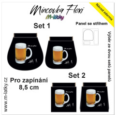 MOB Panel - Mincovka Flexi (pérko 8,5 nebo 10 cm) - Pivo tisk na objednávku