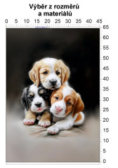 MOB Panel - výběr z rozměrů - štěňata Materiál - výběr z variant