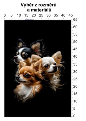 MOB Panel - výběr z rozměrů - čivava Materiál - výběr z variant