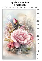 MOB Panel - výběr z rozměrů - růže Materiál - výběr z variant