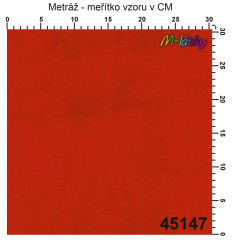 OB Metráž grunge cihlově červená náš tisk na objednávku – výběr z materiálů