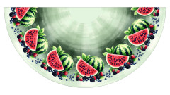 Panel - půlkolová sukně  výběr z poloměru od 74  do 145 cm - koně (2)