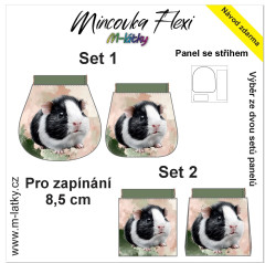 MOB Panel - Mincovka Flexi (pérko 8,5 nebo 10 cm) - morče tisk na objednávku