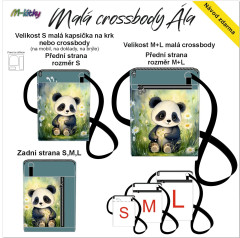 OB Panel - Taštička Ála (obal na mobil) - panda návod k panelu zdarma - více v popisu produktu