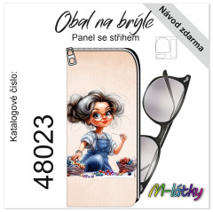 MOB Panel - obal na brýle - korálkářka tisk na objednávku