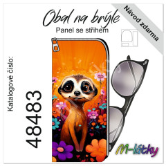 MOB Panel - obal na brýle - surikata tisk na objednávku