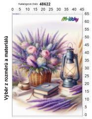 OB Panel - výběr z rozměrů - Levandule Provance Materiál - výběr z variant