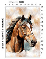 MOB Panel - výběr z rozměrů - kůň Materiál - výběr z variant