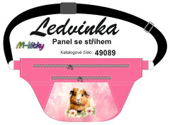 MOB Panel k ušití - Ledvinka Eva - výběr z variant materiálu - morče - návod k panelu zdarma - více v popisu produktu