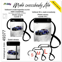 MOB Panel - Malá crossbody Ála - výběr z rozměrů - auto veterán návod k panelu zdarma - více v popisu produktu