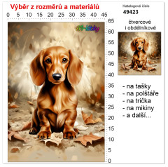 MOB Panel - výběr z rozměrů - jezevčík Materiál - výběr z variant
